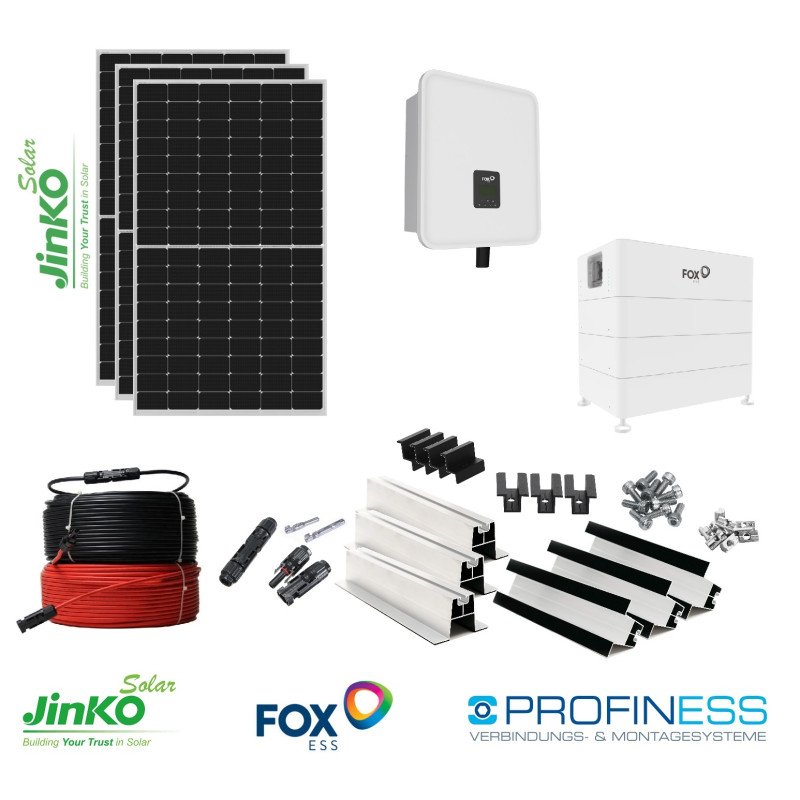 5kW Hibridinė saulės elektrinė