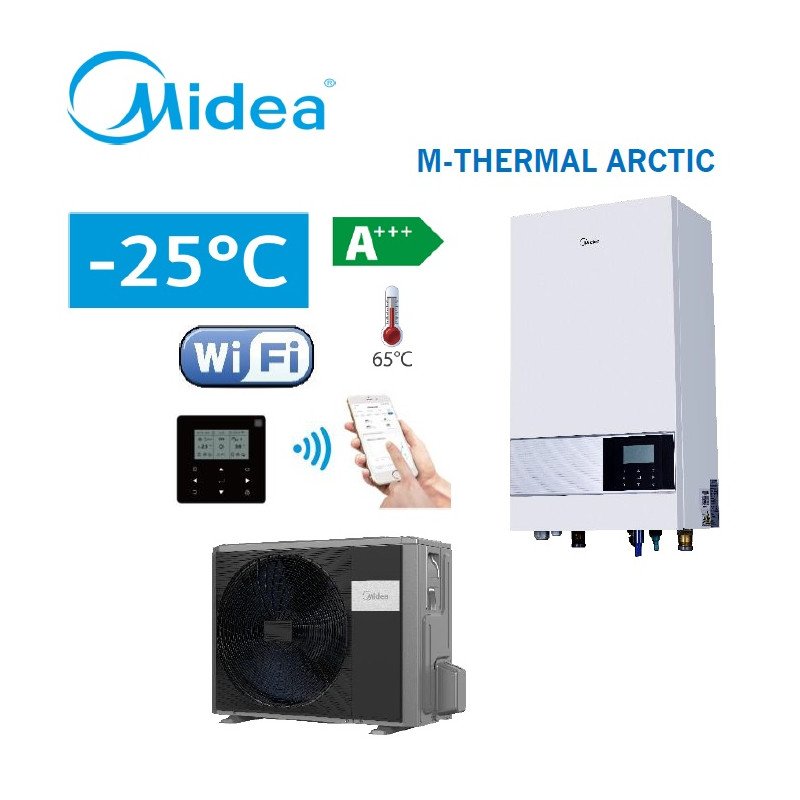 MIDEA M-Thermal R32 4-16kW